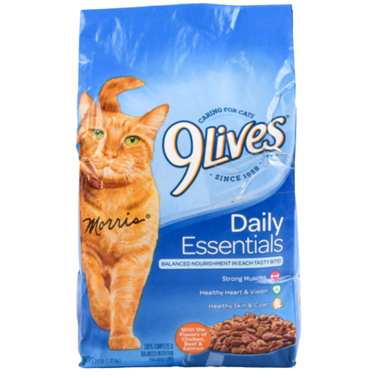 9Lives Daily Essentials Dry Cat Food (3.15lbs)